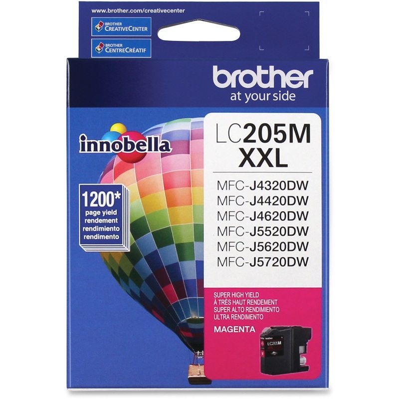 Brother Genuine Innobella LC205M Super High Yield Magenta Ink Cartridge – BRTLC205M