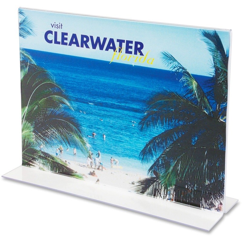 Deflecto Classic Image Double-Sided Sign Holder – DEF69301