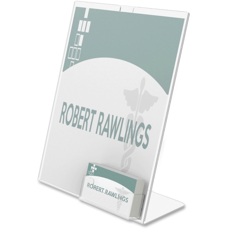 Deflecto Superior Image Slanted Sign Holders – DEF590601
