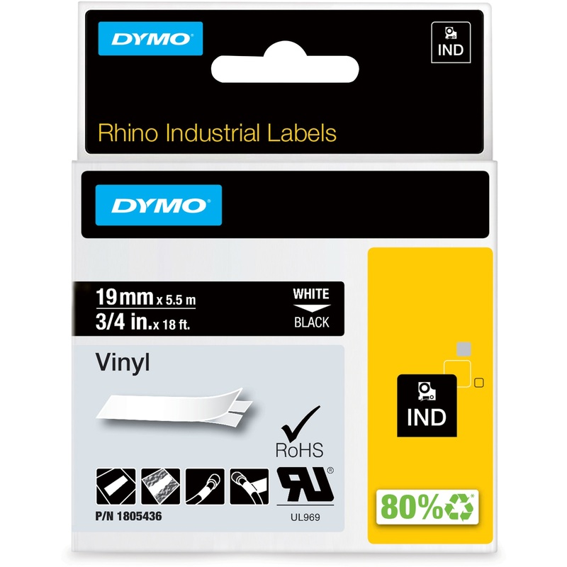 Dymo Colored 3/4 Vinyl Label Tape – DYM1805436