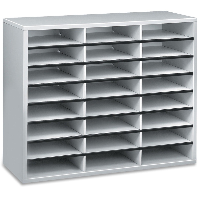 Fellowes 24-Compartment Sorter Literature Organizer – FEL25041