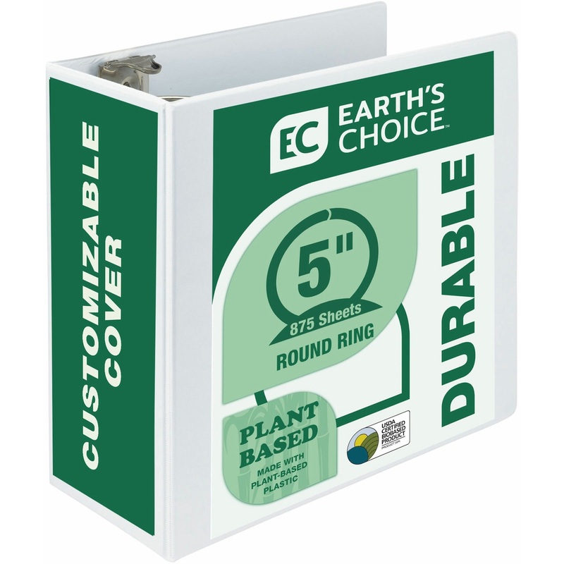 Samsill Earth’s Choice Plant-based Durable View Binder – SAM18907