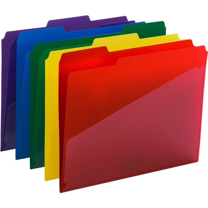 Smead 1/3 Tab Cut Letter Top Tab File Folder – SMD10540