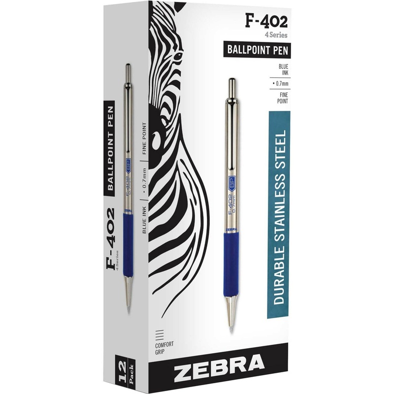 Zebra Pen F-402 Retractable Ballpoint Pen – ZEB29220