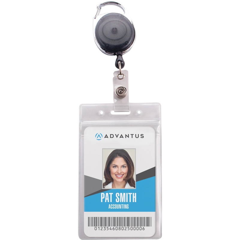 Advantus Badge Reel Holder Combo Pack – AVT91129