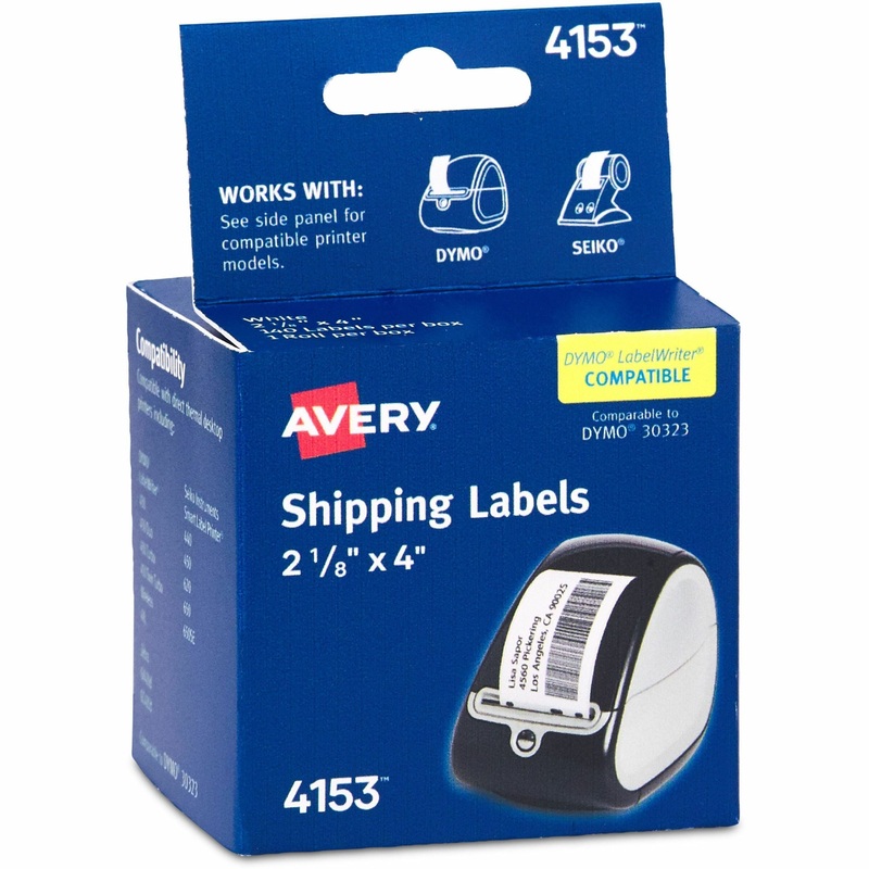 Avery Direct Thermal Roll Labels – AVE4153