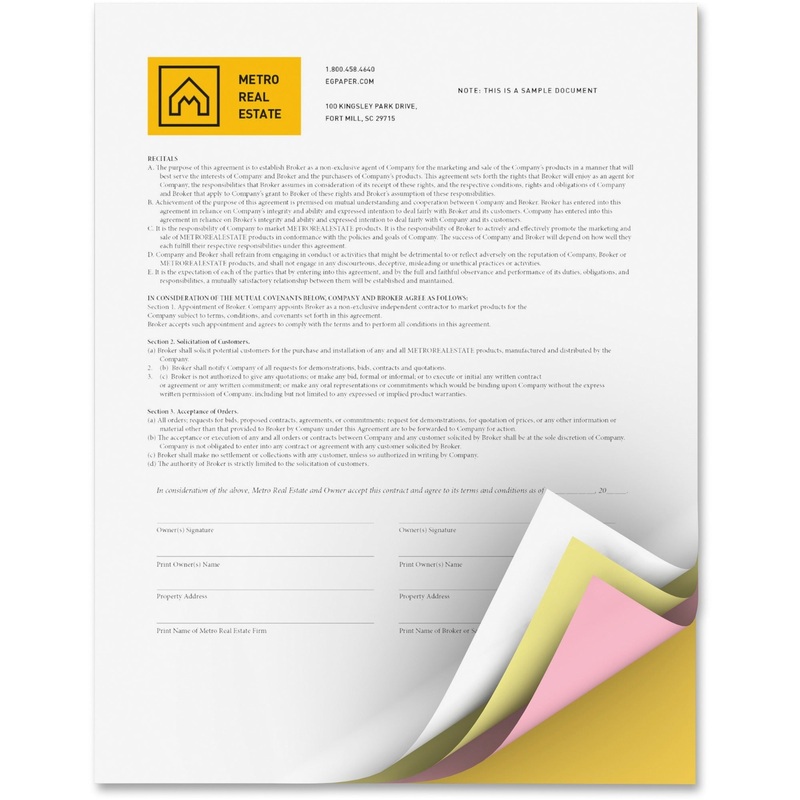 Bold Digital Carbonless Paper – XER3R12430
