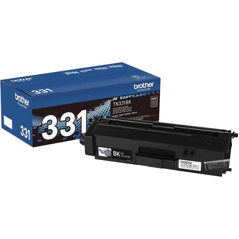 Brother Genuine TN331BK Black Toner Cartridge – BRTTN331BK