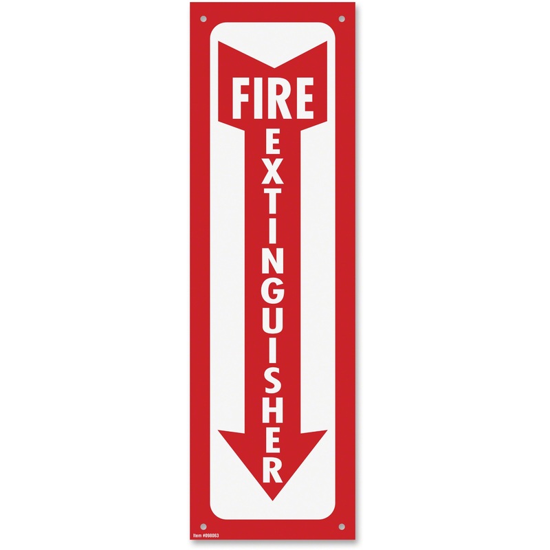 COSCO Fire Extinguisher Sign – COS098063