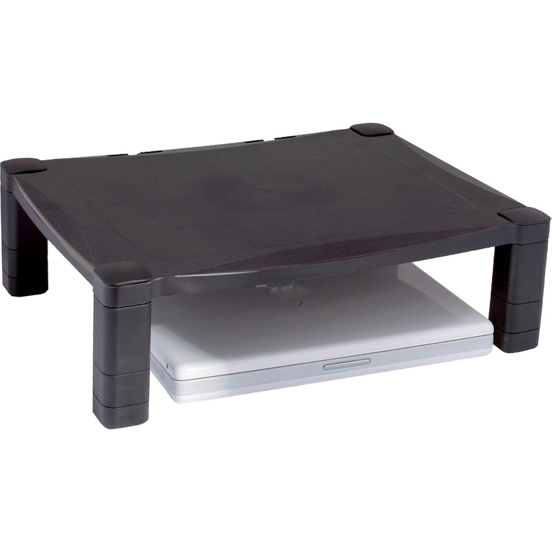 Kantek Single Platform Adjustable Monitor Stand – KTKMS400