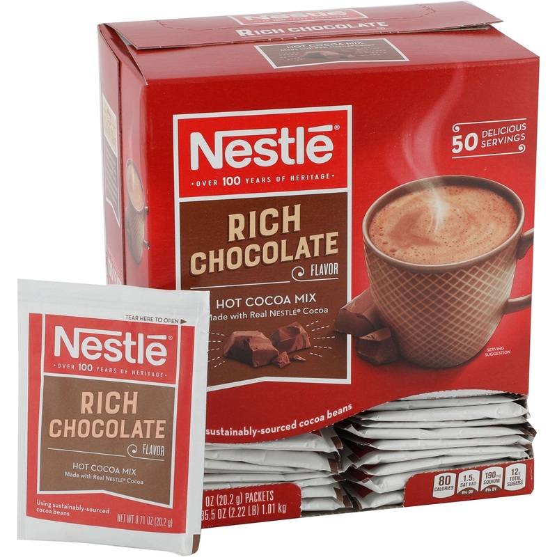 Nestle Rich Chocolate Hot Cocoa Packets – NES25485