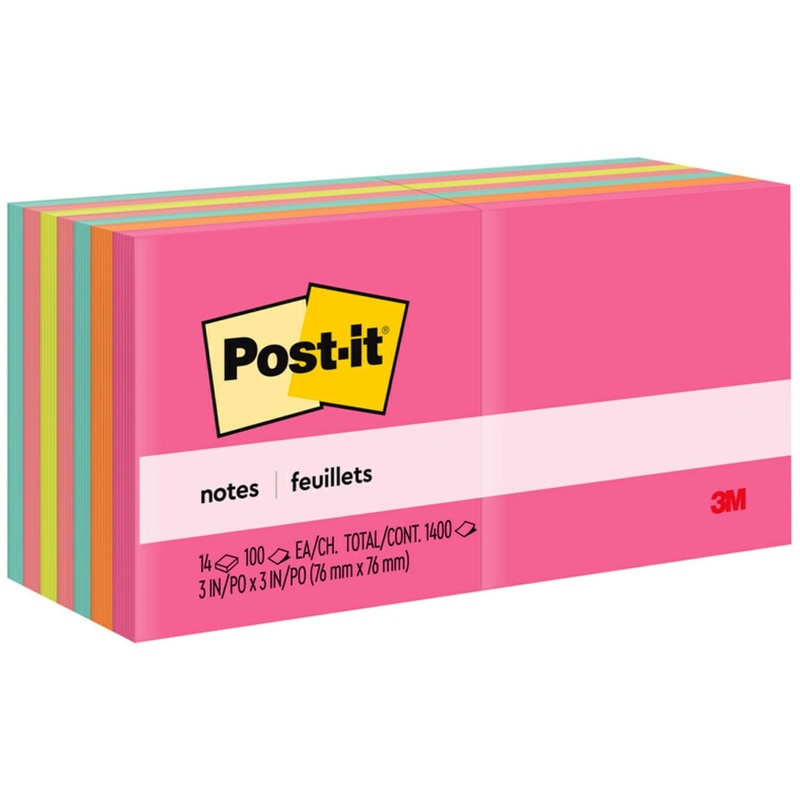 Post-it Notes – Poptimistic Color Collection – MMM65414AN