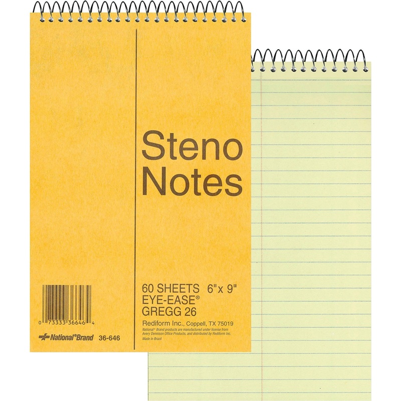 Rediform Wirebound Steno Notebook – RED36646