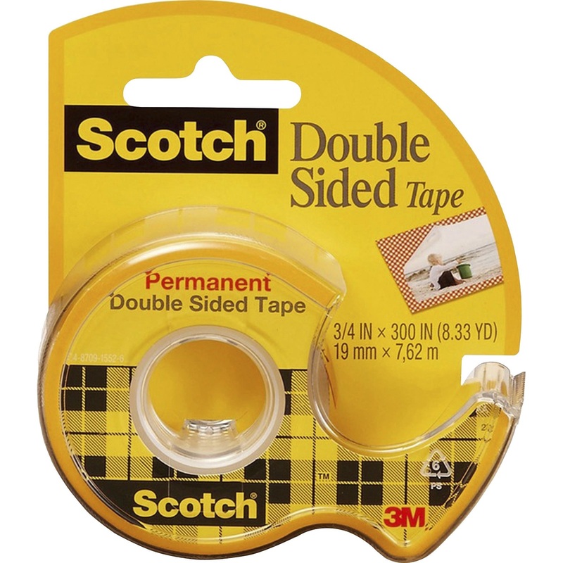 Scotch Removable Double-Sided Tape – 3/4W – MMM667