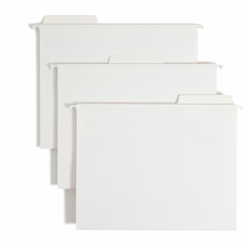 Smead FasTab 1/3 Tab Cut Letter Recycled Hanging Folder – SMD64002