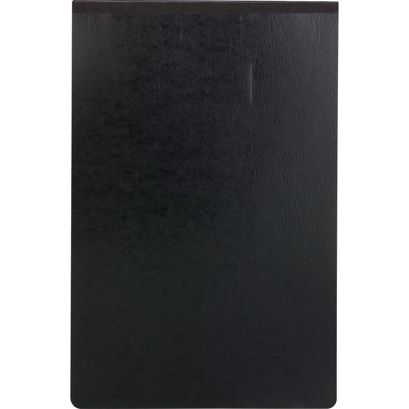 Smead Premium Pressboard Report Cover, Metal Prong with Compressor, Top Fastener, 3 Capacity, Sheet Size 11 x 17, Black, 10 per Box (81178) – SMD81178