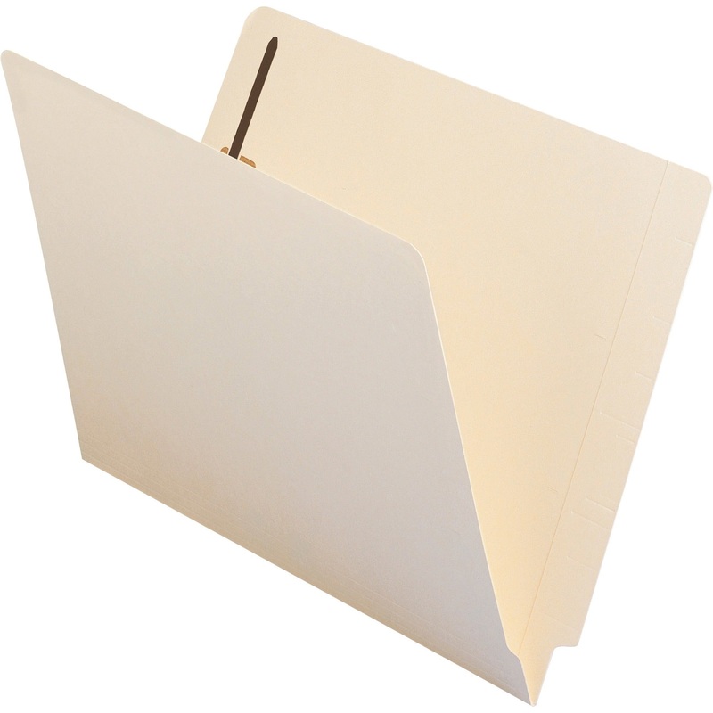 Smead Straight Tab Cut Letter Recycled Fastener Folder – SMD34160