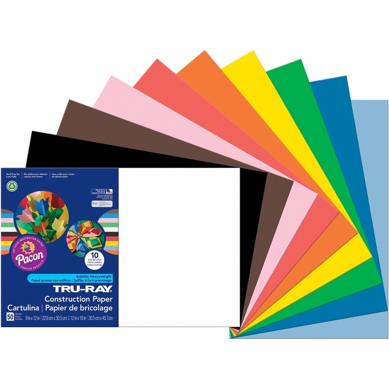 Tru-Ray Heavyweight Construction Paper – PAC103063