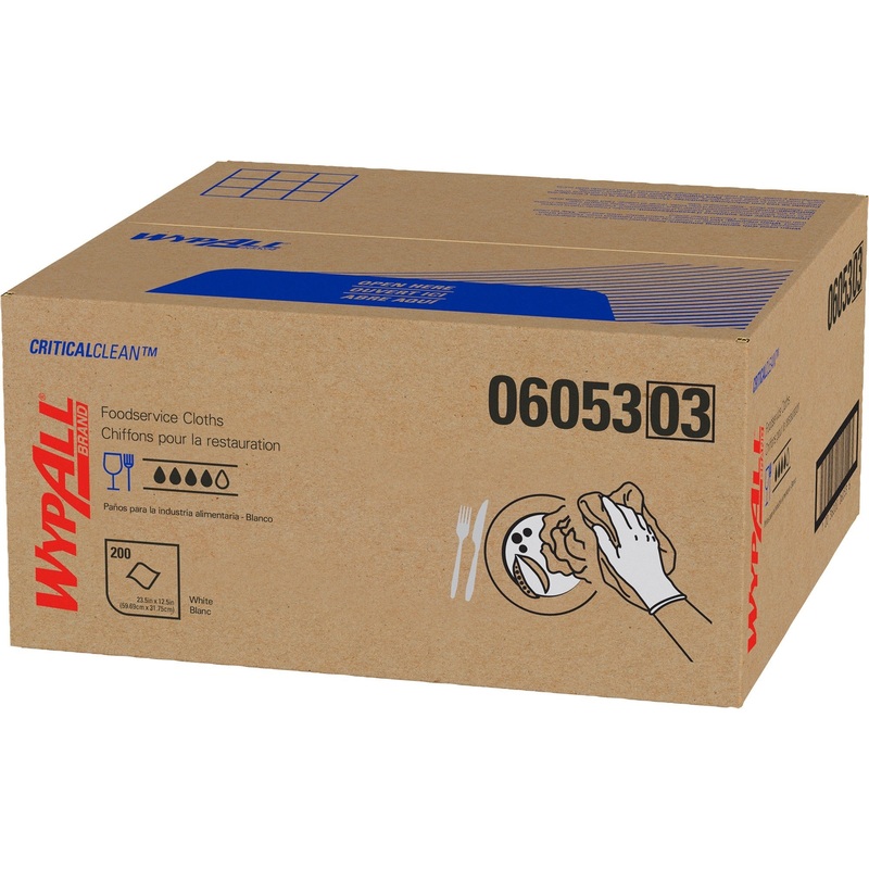 Wypall Critical Clean Foodservice Cloths – KCC06053