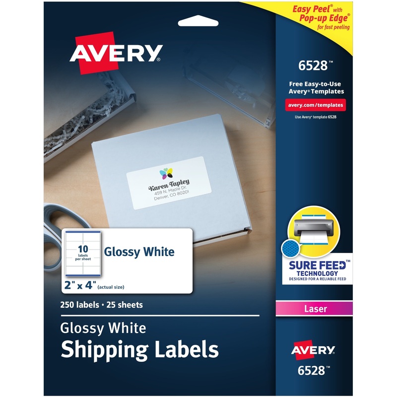 Avery Easy Peel Shipping Label – AVE6528