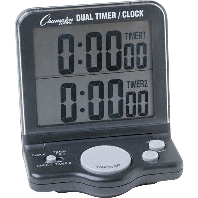 Champion Sports Dual Jumbo Display Timer – CSIDC100