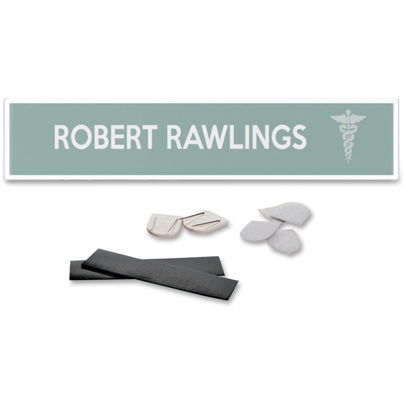 Deflecto Cubicle Nameplate Sign Holder – DEF587501