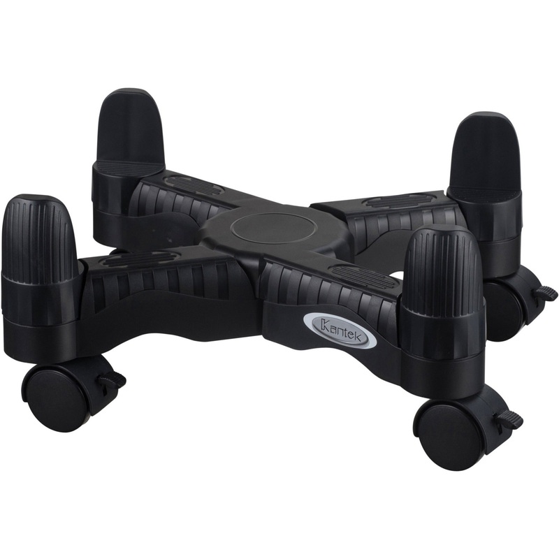 Kantek Mobile CPU Stand Slim Sleek Design Adjustable for Range of CPUs – KTKCS200B