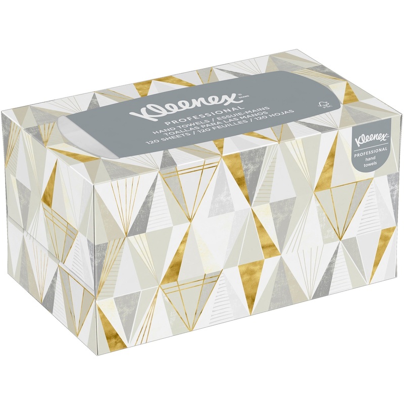 Kleenex Hand Towels with Premium Absorbency Pockets in a Pop-Up Box – KCC01701