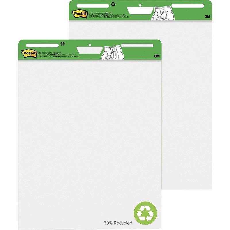 Post-it Easel Pad with Recycled Paper – MMM559RP