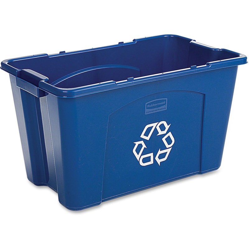 Rubbermaid Commercial 18-gallon Recycling Box – RCP571873BE