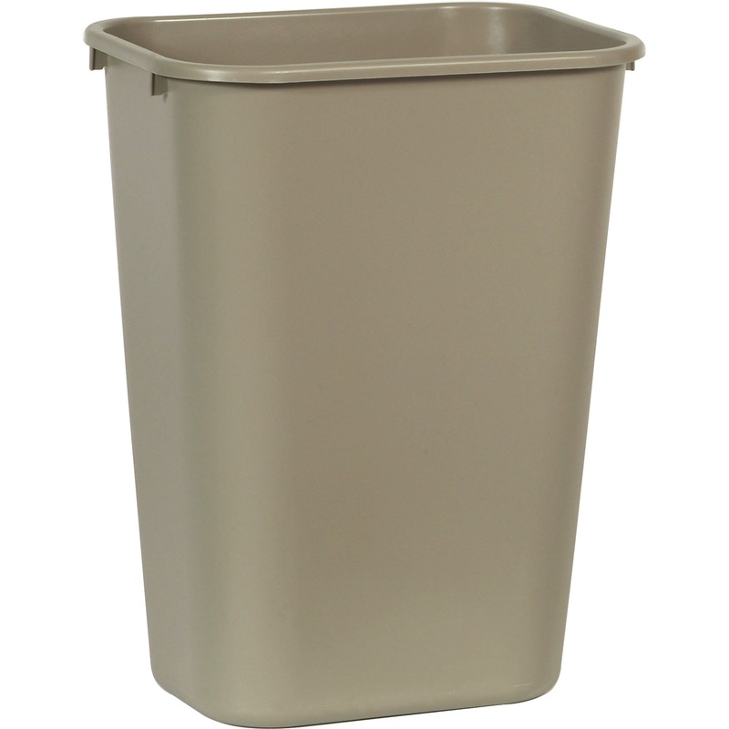 Rubbermaid Commercial 41 QT Large Deskside Wastebasket – RCP295700BG