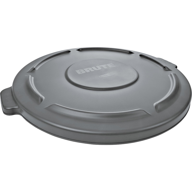 Rubbermaid Commercial Brute 32-Gallon Container Flat Lid – RCP263100GY