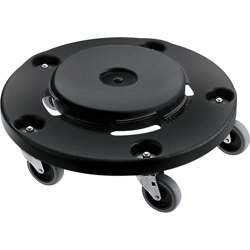 Rubbermaid Commercial Brute Easy Twist Round Dolly – RCP264000BK