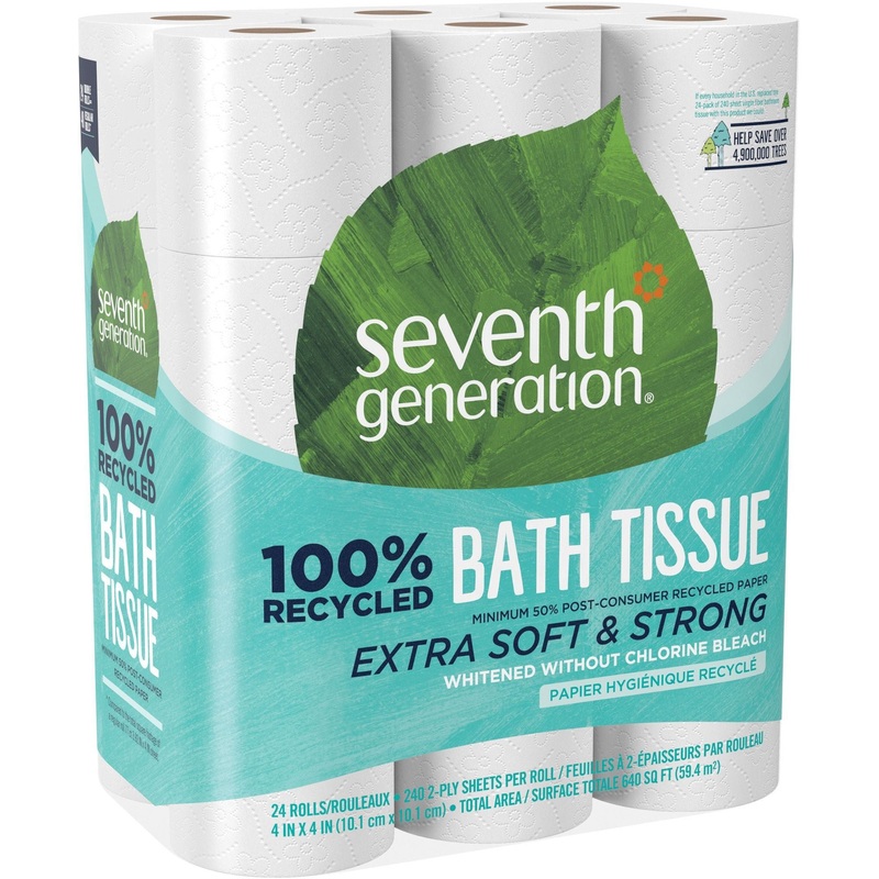 Seventh Generation 100% Recycled Bathroom Tissue – SEV13738