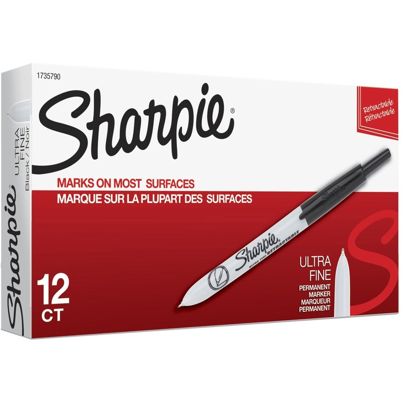 Sharpie Retractable Ultra Fine Point Permanent Marker – SAN1735790
