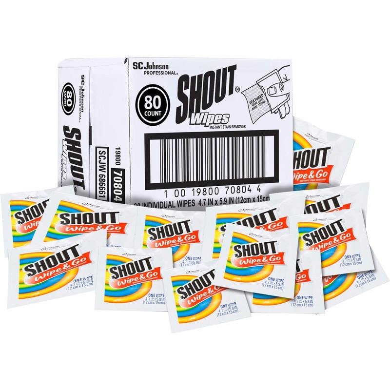Shout Wipes Instant Stain Remover – SJN686661