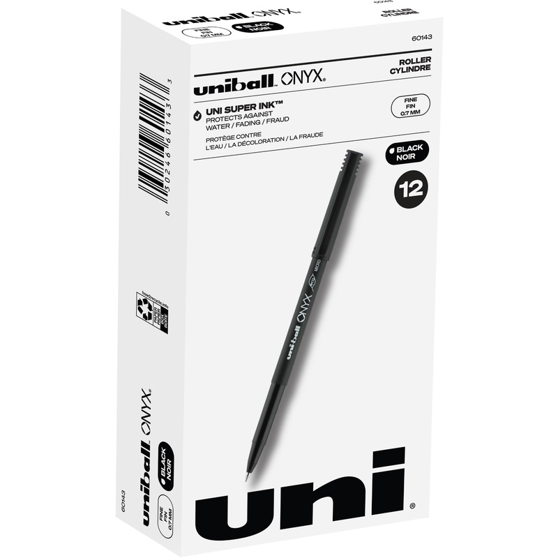 uniball Onyx Rollerball Pens – UBC60143