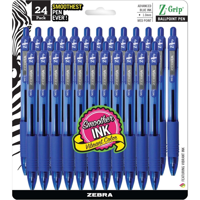 Zebra Z-Grip Retractable Ballpoint Pens – ZEB12225