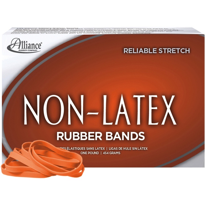 Alliance Rubber 37646 Non-Latex Rubber Bands – Size #64 – ALL37646