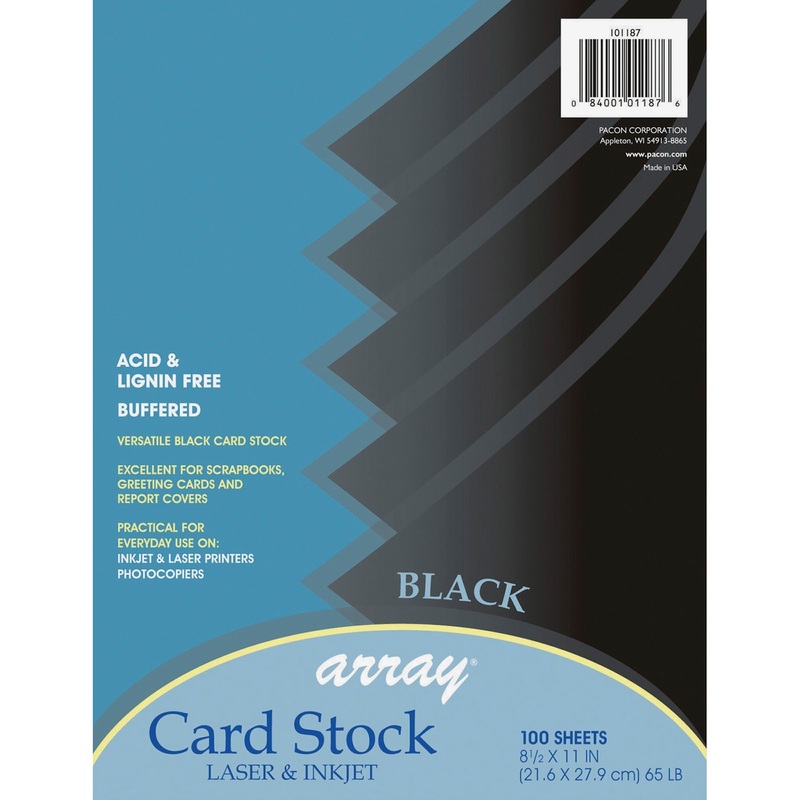 Pacon Card Stock Sheets – PAC101187