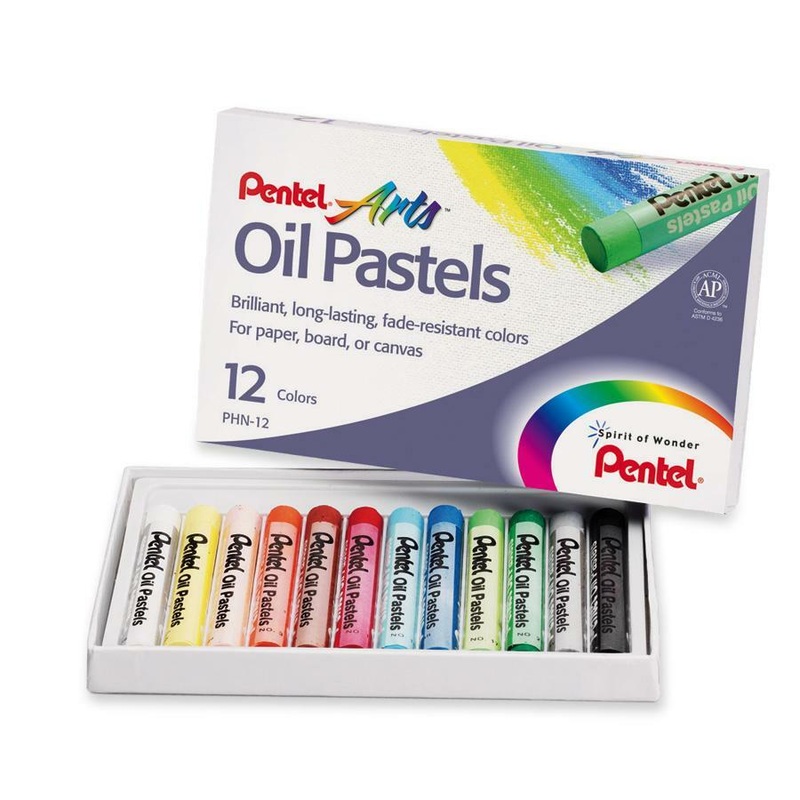 Pentel Arts Oil Pastels – PENPHN12