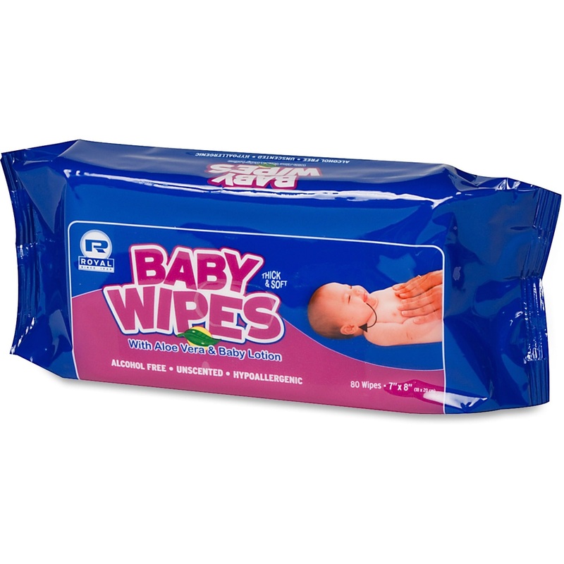 Royal Paper Products Baby Wipes Refill Pack – RPPRPBWUR80