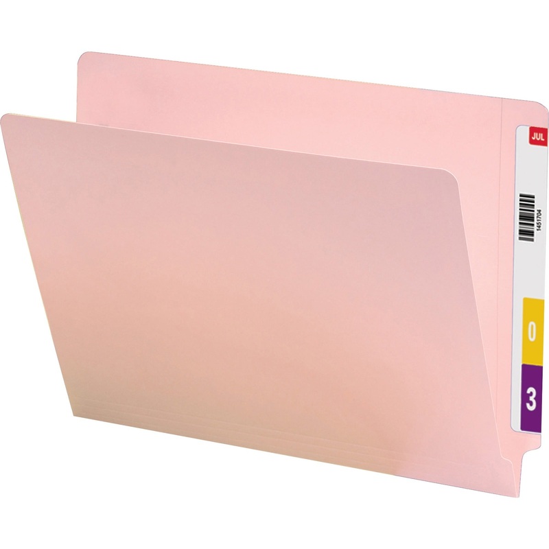 Smead Shelf-Master Straight Tab Cut Letter Recycled End Tab File Folder – SMD25610