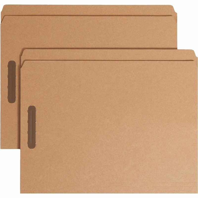 Smead Straight Tab Cut Letter Recycled Fastener Folder – SMD14813