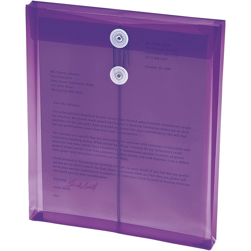 Smead Ultracolor Letter File Pocket – SMD89544