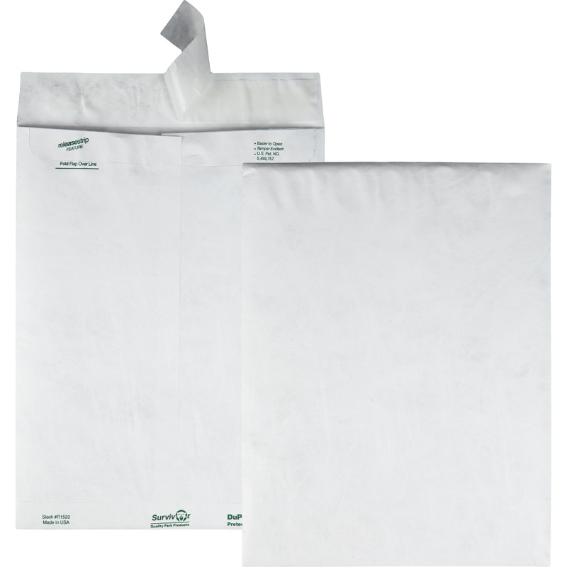Survivor 9-1/2 x 12 1/2 DuPont Tyvek Catalog Mailers with Self-Seal Closure – QUAR1520