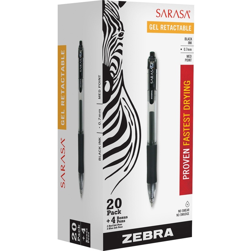 Zebra SARASA Retractable Gel Pen – ZEB14680