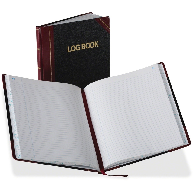 Boorum & Pease 150-page Record Ruled Log Book – BORG21150R