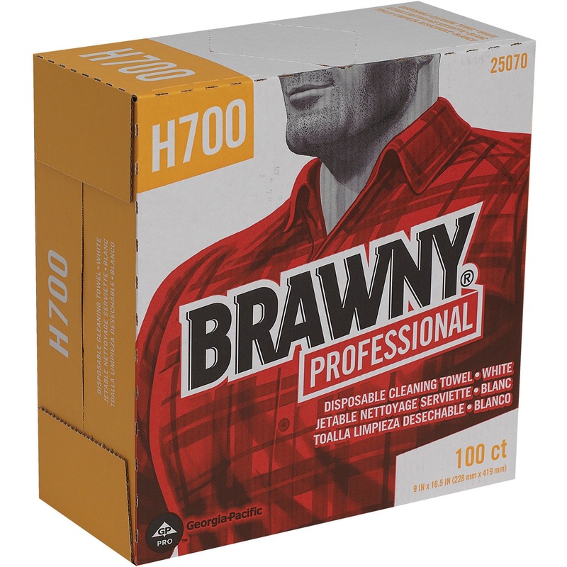 Brawny Professional H700 Disposable Cleaning Towels – GPC25070