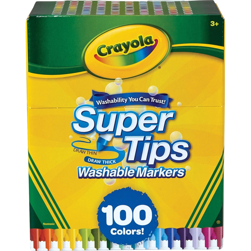 Crayola Super Tips Washable Markers – CYO585100